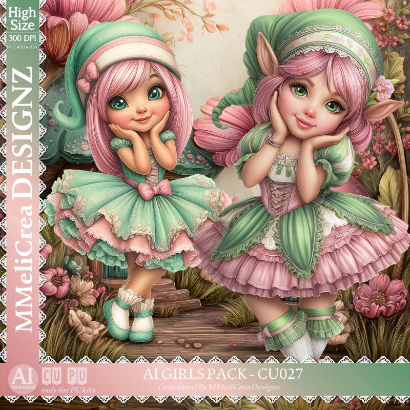 (image for) AI - GIRLS PACK CU027 (CU4PU/PNG)